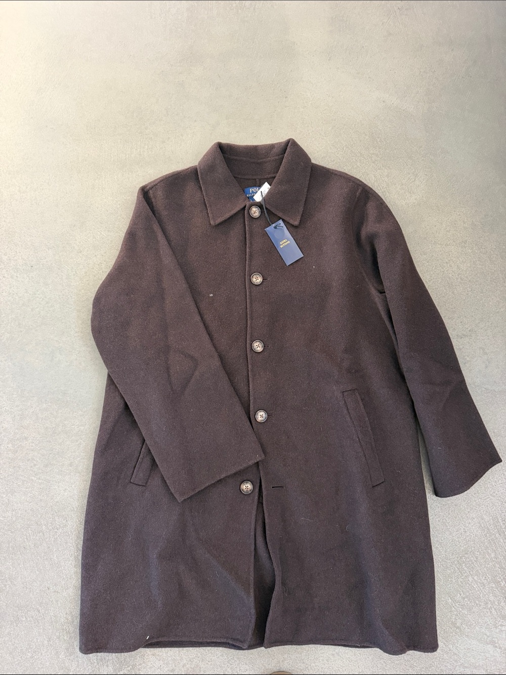 Women’s Oversized Ralph Lauren Wool Coat